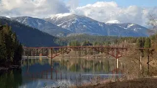 11/18/22 Sandpoint to Sagle, Idaho: Crossing The Pend Oreille River