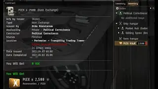 Eve online - Skill Farming for PLEX subscription