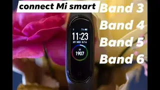 Mi Smart Band 4 - How To Setup | How To Connect Mi Band 4 With Phone and Iphone Mi Smart Band 4