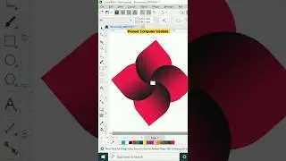 how to make 3d design in Corel draw|| #ytshorts #shorts #computer #trending