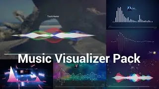 Music Visualizer Pack - After Effects Audio Visualization Template