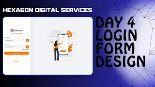 DAY 4 Login Page UI Design | HTML & CSS Tutorial | Step-by-Step Guide