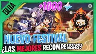 NUEVO EVENTO: FESTIVAL DE LA LUNA ¿Evento De Aniversario? GENSHIN IMPACT gameplay español | NEXER