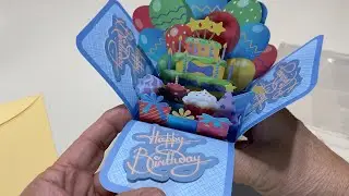 Banzk 3D Pop Up Happy Birthday Card, Greeting Card, Birthday Gift