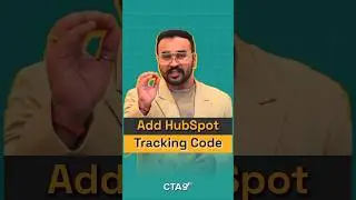 How to Add HubSpot Tracking Code to Website #shorts #youtubeshorts #hubspot #hubspotcrm