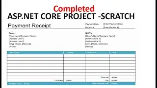 Online Bill Generator Project ASP.NET CORE MVC | Day-2