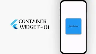 Flutter Prog - Container Widget 🟪- How to make a container in Flutter - Flutter Tutorial