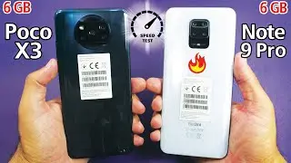 Xiaomi Poco X3 vs Redmi Note 9 Pro - Speed Test! Note 9s Killer?🤦‍♀️