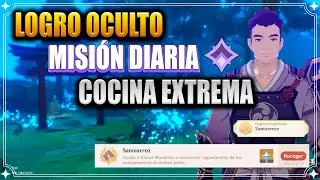 Logro Oculto misión Diaria. Los Superchef:  Cocina Extrema. Genshin Impact 2.3 Inazuma