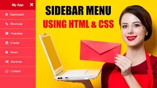 Animated Sidebar Menu with HTML & CSS