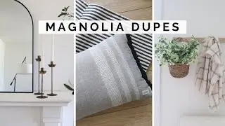 MAGNOLIA VS THRIFT STORE | DIY HEARTH AND HAND HOME DECOR HIGH END DUPES ON A BUDGET