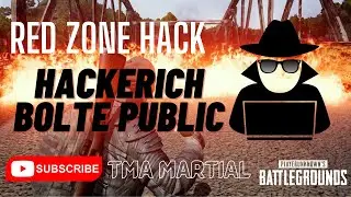 PUBG Hacked | RedZone Hack PUBG | Pubg funny gameplay | Hackerich Bolte | TMA Martial #pubg #bgmi