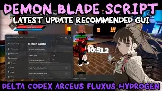 [🌸UPD] Demon Blade Script Pastebin Latest Version Update The Best Autofarm Super Quick Level Free