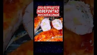 Сразу 2 способа☝️Очень Сочная Домашняя Колбаса в духовке и на сковороде👍 #колбаса