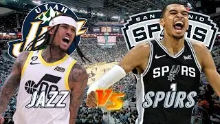 Utah Jazz vs San Antonio Spurs Live Play by Play & Scoreboard