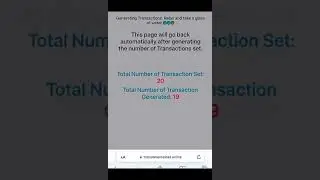 Bank Pro-Best Online banking with auto generate transaction #short