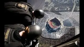 Navy Seals' Insane Parachute Jump Into Football Stadium 😳