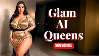 Luxurious Plus-Size Style: Slaying in a Metallic Gold Dress