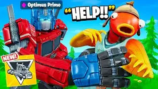 I Pretended To Be BOSS Optimus Prime! (9 Year Old Trolling)