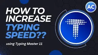 How to increase typing speed for beginners | Typing Master 11 | Very easy | for beginner | Abhicoder