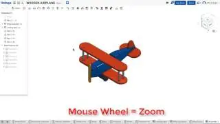 Onshape - One Minute Lesson - Using the Mouse to Zoom & Pan