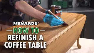 How To Refinish a Coffee Table | Menards