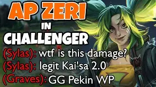 The ultimate test for AP ZERI... Carrying a CHALLENGER GAME with her | Challenger Zeri Mid | 12.11