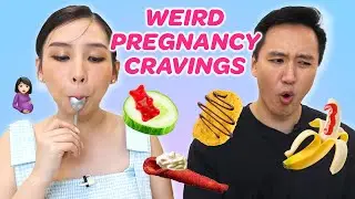 Trying Weird Pregnancy Cravings While Pregnant! 🤰🏻