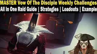 Destiny 2 | Master Vow of the Disciple Raid Guide | All Weekly Raid Challenges