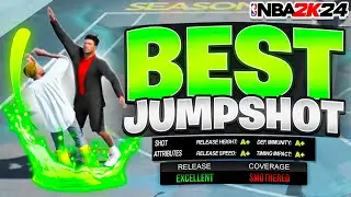 The BEST JUMPSHOT on NBA 2K24 that allowed me to GREEN against HEAVILY CONTESTED shots...