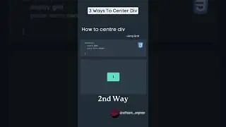 Top 3 ways to center a div