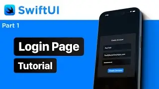 SwiftUI Login Page Tutorial (Email Validation and Observation) Part 1