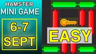 6 September Hamster Kombat Mini Game SOLVED - Hamster Kombat Mini Game today September 6th