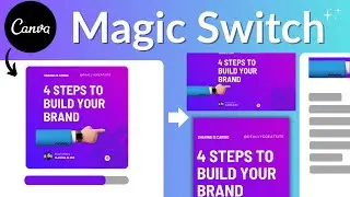 Canva Magic Switch | Resize And Translate Designs Effortlessly 😲🚀🚀