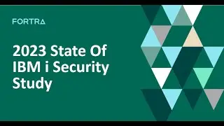 The Biggest Trends in the 2023 State of IBM i Security Study