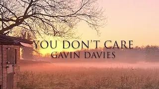 Gavin Davies - You Don't Care