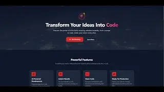 🧙‍♂️ Code Genie AI: Instant Websites with AI Magic! 🚀 Gemini-Powered Web Dev Revolution Demo Video