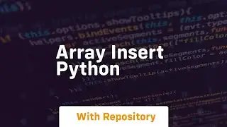 array insert python