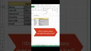 Excel Trick: How to align Colon in Excel!!