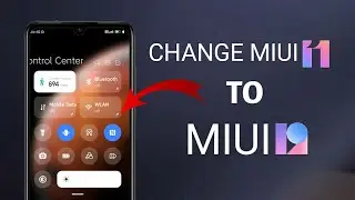 how to change control center miui 11 to miui 12