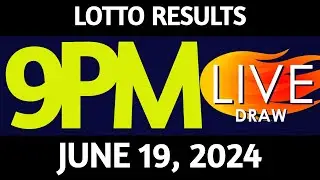 Lotto Result Today 9:00 pm draw June 19, 2024 Wednesday PCSO LIVE