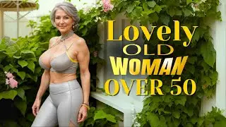 Natural Older Women Over 50 | Older women In Leather | Attractive Fashion Tips 81