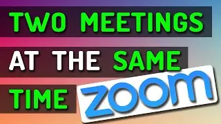 Can You Join Two Zoom Meetings At The Same Time?