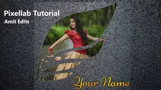 How to Edit photo on Pixellab | How to create a picture design on Pixellab | Pixellab Edit Tutorial