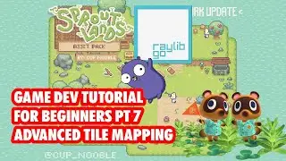 Advanced Tile Mapping  - Making a game with Go & Raylib Tutorial - Part 7