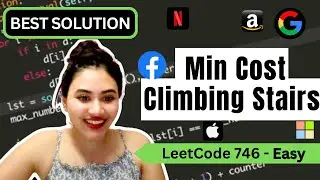 Min Cost Climbing Stairs - LeetCode 746 - Python