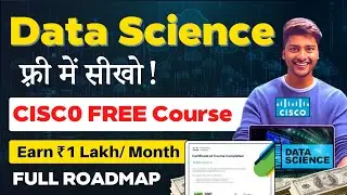 Data Science फ्री में सीखो | CISCO FREE Certification Course🔥| Don't Miss