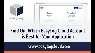 EasyLog Cloud | Account Explainer