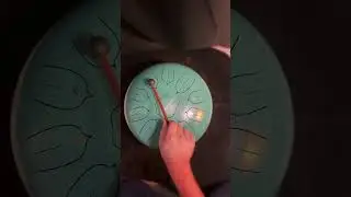 Playing Brahm's Lullaby with a Steel Tongue Drum