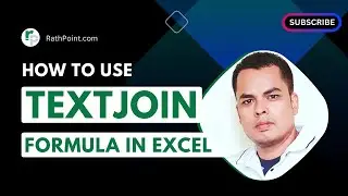 How to use TEXTJOIN Formula in Excel